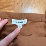 Ee:some Romper Jumpsuit Brown Women’s M Boho Indie Festival Cottage Hobbit Tan Size M Photo 2