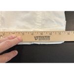 Chico's  2 US Large Womens White Cargo Cuffed Pants Pockets Beach Preppy Boho Photo 10