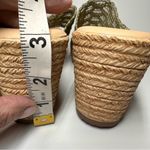 CLIFFS BY WHITE MOUNTAIN Women's Biankka Platform Woven Slide Sandal 7.5 Sage Green Photo 8