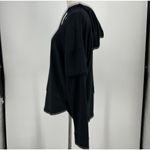 Under Armour  Charcoal Grey Loose Fit Tiered Fleece Hoodie Size Small Photo 1