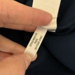 Madewell  Shirt Dress 0 Navy Button Front Minimalist Chic Classic NWT Photo 5