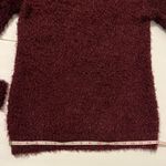 LC Lauren Conrad Lauren Conrad Maroon Sweater Popo Tunic Women Size Medium Photo 3