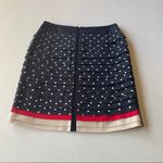 White House | Black Market WHBM Polka Dot Tiered Straight Pencil Skirt Photo 6