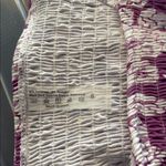 Purple and White Size Small Women's Teen Girl Swimsuit Bikini Bottom Photo 6