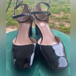 Kurt Geiger  patent leather block heel pumps double ankle strap  size 7.5 (38) Photo 0