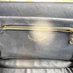 Vintage Bags by Edwards Handbag Purse Top Handle Black with Opalescence Accent Photo 4