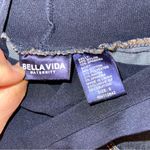 Blue Savvy  Maternity Denim Shorts Size Small Belly Band Cuffed Short Jean Shorts Photo 2