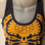 Tory Burch Navy & Gold cotton tank top S Photo 4