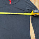 Spanx Women's  Black Long Sleeve Tee Medium Solid Basic Soft Photo 5