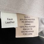 Philosophy Faux Suede/Leather Zip Front Vest Size Small Photo 3