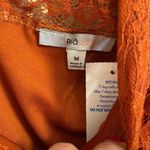 Blashe burnt/rust orange lace long sleeve mini dress, size M, NWT Size M Photo 4