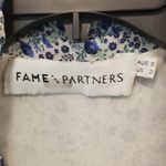 Fame and Partners ππ The Winslet Dress ~ Blue Floral Print US 2 Wrap Dress Photo 11