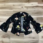 Philosophy Open Front Bell Sleeve Floral Blazer Women’s XS Photo 1