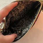 Betsey Johnson floral crossbody purse charger black pink gold bag Photo 7