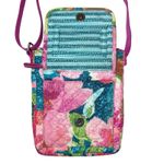 Vera Bradley  Iconic Mini Hipster Crossbody Purse RFID Superbloom‎ Quilted Floral Photo 6