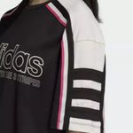 Adidas The OG Tee DH4183 Tee Black Ivory Pink Running Fitness Yoga Crew Neck Short Sleeve T-Ship Top $40 VGUC XL Photo 15