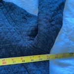 Gray quilted quartered button up layer Photo 2