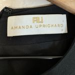 Amanda Uprichard 100% Silk Black Long Sleeve Cutout Mini Dress size P XS 0-2 Photo 3