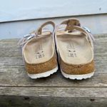 Birkenstock Birki's Nias Pastel Lilac Purple H Slide Strap Sandals 39 L8 M6 Photo 3