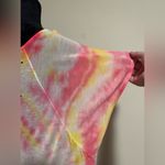 Handmade Style Stalker Pink and Yellow Grunge Skull Tee size 6 Photo 8