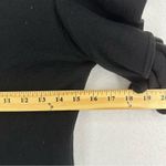 Rachel Roy  Ruffle Long Sleeve Pullover Sweater XS Black Photo 6