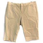 Ecru Tan Beige Chino Khaki Bermuda Long Shorts Cotton Blend 12" 12 in Inseam 2 Photo 0