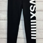 Victoria's Secret Victoria’s Secret Sport Womens Leggings Size M Black Skinny Leg Pull On Photo 0