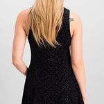 The edit by seventeen Black Velvet Dress Photo 2