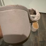 A New Day  Lilac Braided Block Heel Mules Size 7.5 | Trendy Slide Sandals Photo 3