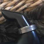 Tungsten 12mm Hanover titanium wedding band Photo 5