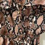 Emory park Snakeskin Crop Top  Photo 2