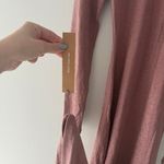 Reformation NWT Kinsley Pink Sparkle Maxi Dress Photo 8