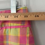 Lilly Pulitzer Women's Vintage Checkered Shorts Size 6 Lightweight Cotton Photo 3