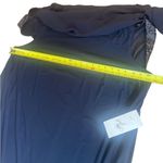 XScape  Capelet Mini Dress Navy Blue Sequin Trim Sheath Sheer Cape 2OW NWT Photo 10