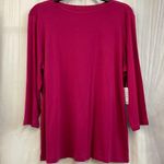 Christopher & Banks  Fuchsia Long Sleeve Top Photo 0