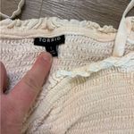 Torrid Cream Off-Shoulder Blouse Peasant Cottagecore Milkmaid Size 1 (1X 14/16) Photo 2