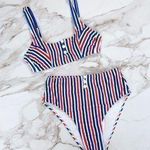 Target Xhiliration Striped Bikini Photo 1