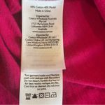 Eddie Bauer EDDIE‎ BAUER Women’s 3/4 Sleeve Pink Casual Top with Neckline Detail Size Medium Photo 9