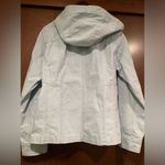 Cabela's  Hooded Zip Up Jacket Womens Size Large Light Blue Lightweight Photo 5