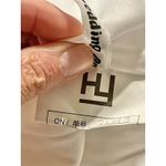 Wedding Dress Sz 12 One Shoulder White Bridal Shower Rehearsal Bachelorette Photo 9