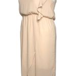 Everly One Shoulder Ruffle Dress - Size Large Photo 3