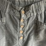 Sundance  Riviera Linen Flax Cotton Grey Pants Size 8 Photo 3