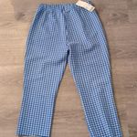 Urban Outfitters  Gingham Kick Blue Pants Size Small Photo 5