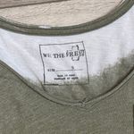 Free People Olive Green Comfy T-shirt Photo 3