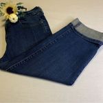 Levi's 515 Women's Med. Wash Mid Rise Cuffed Stretch Capri Denim Jeans, Size 6 # Blue Photo 10