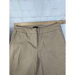 Adrienne Vittadini Women's Dress Pants Size 10 Brown Tan Geometric Print Stretch Photo 10