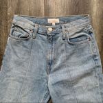 Joie  Charan Raw Hem High Rise Straight Jeans Light Wash Size 26 Photo 12