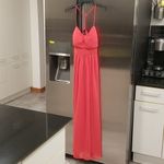 Lulus 💕💕 Pleats Don't Leave Red Coral Maxi Dress Photo 5