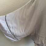 PPLA NWT  Leanne Woven Gray Wrap Blouse Size Small 
Kimono Sleeves‎ Photo 3