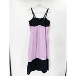 VEDA Rio Purple and Black Sleeveless V Photo 2